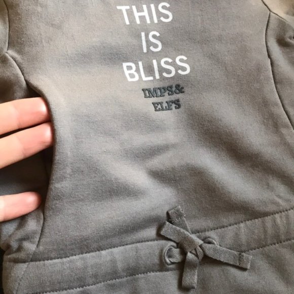 NWT IMPS & ELFS Hoodie Dress Tunic // This Is Bliss - Picture 4 of 11